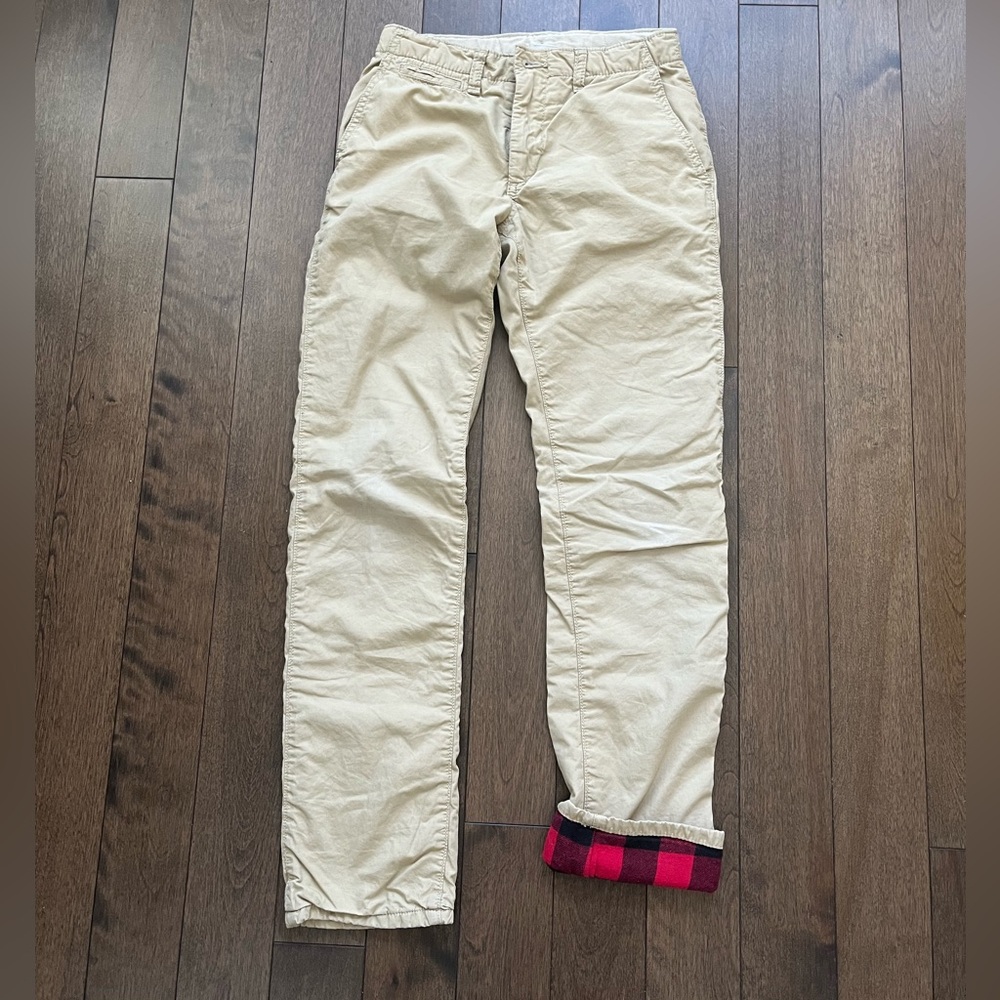 GAP Kids Fleece-lined Khakis